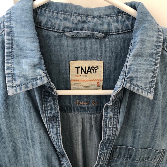 TNA denim shirt - Picture 3 of 6